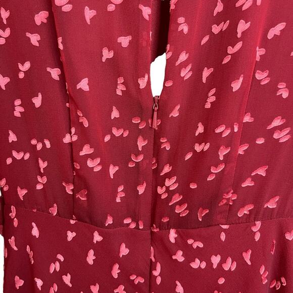 Whistles Falling Leaves Silk Dress NWT - Picture 8 of 15